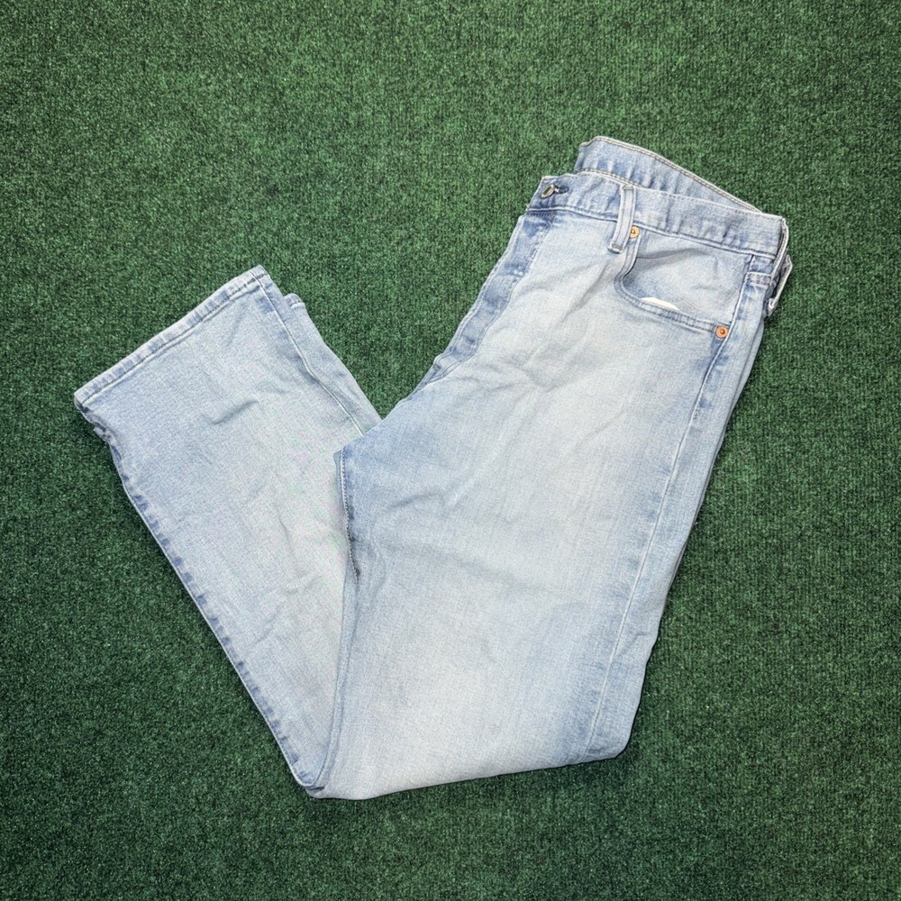 Men's 501 Levis Light Wash Jeans Size 36x30 X4 - Picture 5 of 5